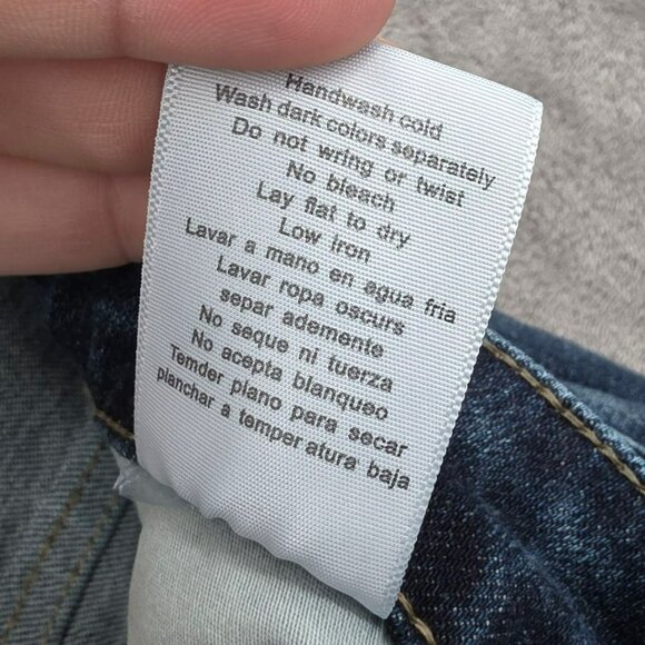 Judy Blue Skinny Fit Jeans 20W Medium Wash Distressed Raw Hem High Rise Stretchy - Picture 9 of 13